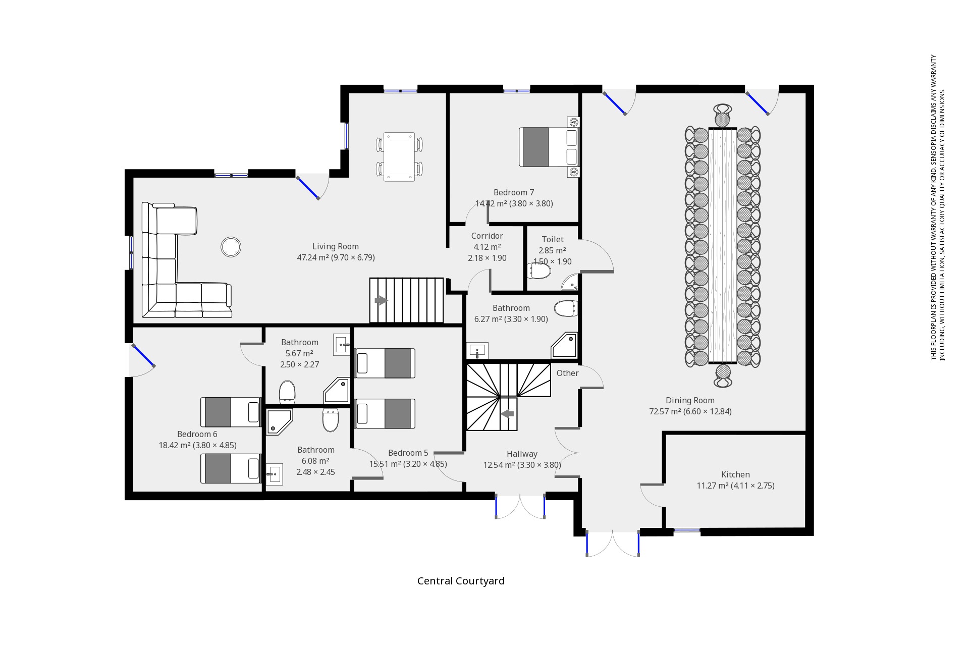 Barn ground floor plan